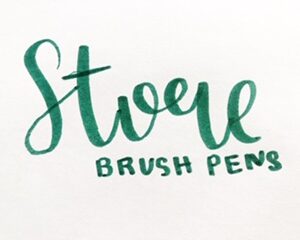 How do you Store Brush Pens?