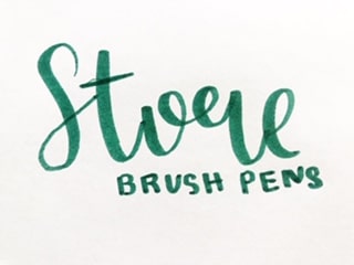 How do you Store Brush Pens?