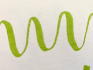 Green Calligraphy Pen — Kate Illustrate