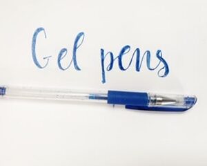 Can You Do Lettering With Gel Pens