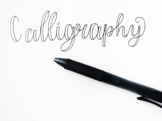 What Pen Is Used For Calligraphy - Ximena Lettering