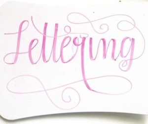 Hand Lettering On Whiteboard Tutorial/ Whiteboard Lettering Tutorial