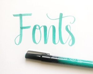 Is Calligraphy A Font?