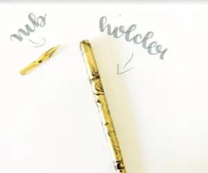 How To Attach Calligraphy Nibs For Beginners