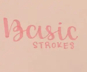 What Are The Basic Calligraphy Strokes